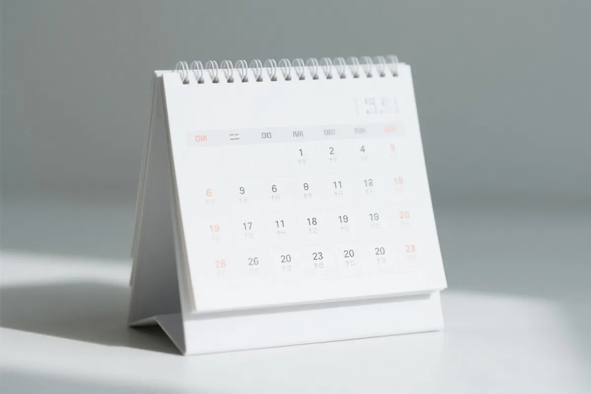 开奖时间日历示意图